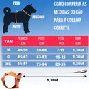 Coleira Peitoral com Alça Retrátil exclusiva para Cães