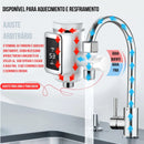 Torneira com Água Quente Instantânea com aquecedor embutido na torneira da cozinha