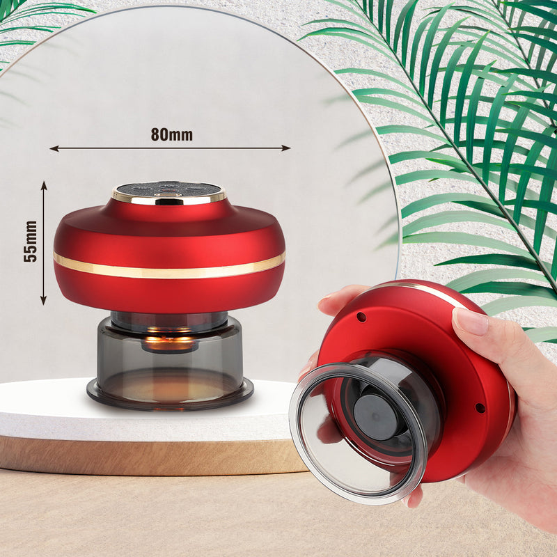 Massageador Elétrico Portátil Com Ventosa