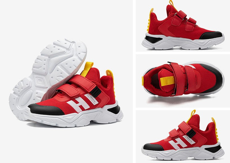 Tênis Infantil Kids Running Esportivo Respirável, Leve e Confortável