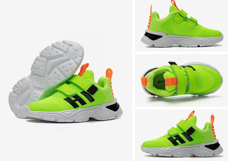 Tênis Infantil Kids Running Esportivo Respirável, Leve e Confortável