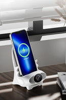 Carregador Mobile Phone Suporte De Carregamento Rápido Sem Fio Com Ventilador De Refrigeração Único Mini Portátil