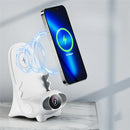 Carregador Mobile Phone Suporte De Carregamento Rápido Sem Fio Com Ventilador De Refrigeração Único Mini Portátil