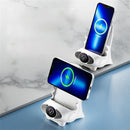 Carregador Mobile Phone Suporte De Carregamento Rápido Sem Fio Com Ventilador De Refrigeração Único Mini Portátil