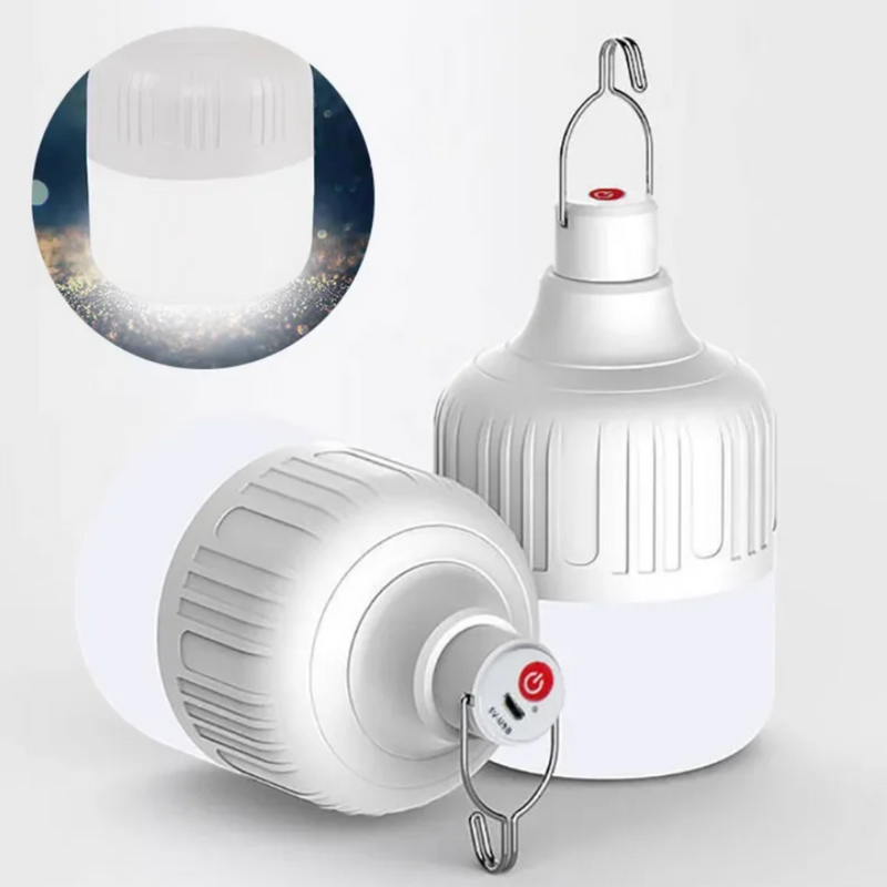 Lâmpada LED USB Recarregável e Portátil