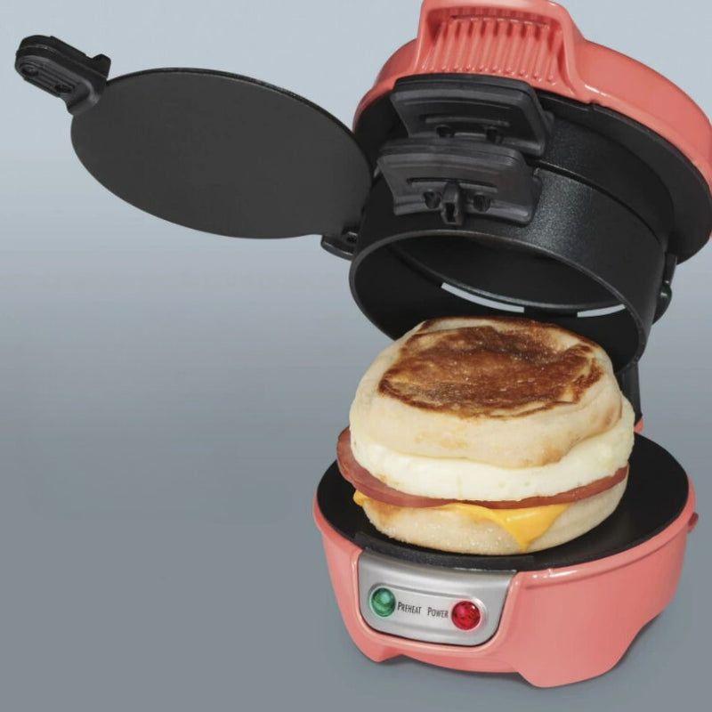 Sanduicheira Elétrica Portátil Rápido Preparo Sanduíches Rápidos e Deliciosos