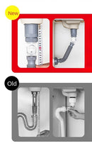 Sifão para Pia 360º para Instalação em  pias de Cozinhas e Banheiros