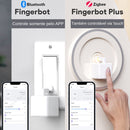 Robô Fingerbot Plus Controlador de Automação Inteligente para Acionamento de Interruptores via Wifi Bluetooth