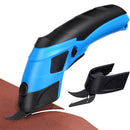 Tesoura elétrica doméstica de 3,6 V, tesoura de aço de tungstênio Recarregável por USB, muito afiada, ferramenta de corte portátil para couro/tecido