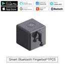 Robô Fingerbot Plus Controlador de Automação Inteligente para Acionamento de Interruptores via Wifi Bluetooth