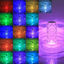 Luminária de Mesa LED tipo Cristal, USB Recarregável, Touch Night Light, Regulável, Romântico, Diamante, uso Quarto, Sala