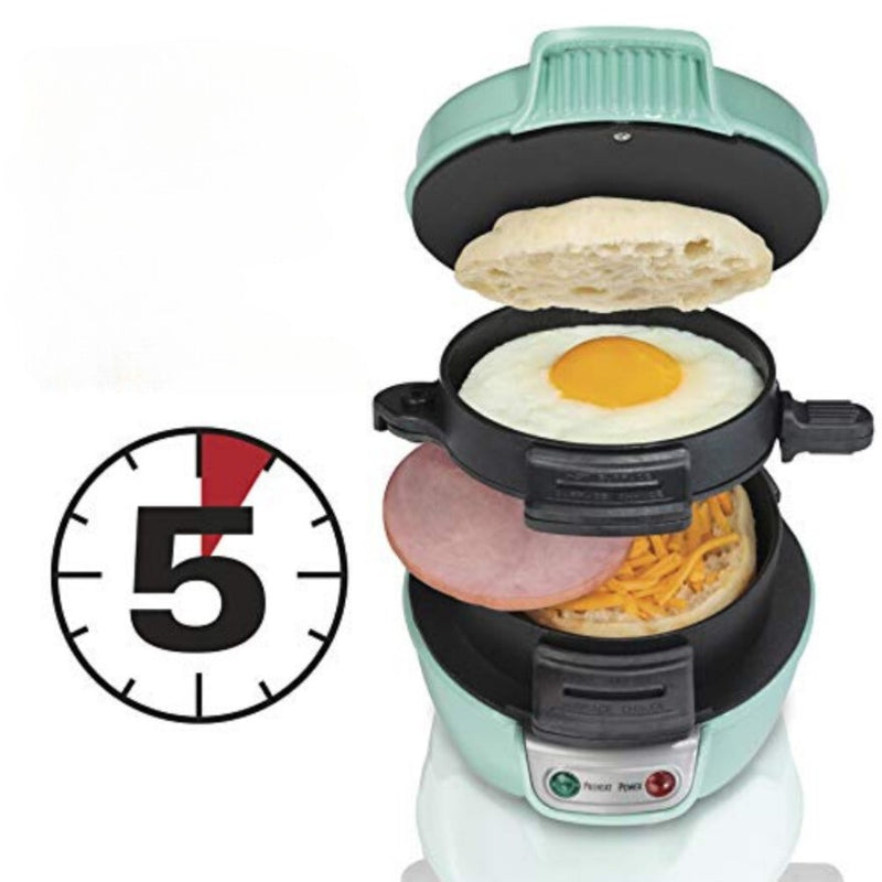 Sanduicheira Elétrica Portátil Rápido Preparo Sanduíches Rápidos e Deliciosos
