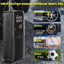 Mini Compressor Elétrico Recarregável via USB