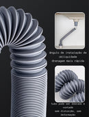 Sifão para Pia 360º para Instalação em  pias de Cozinhas e Banheiros