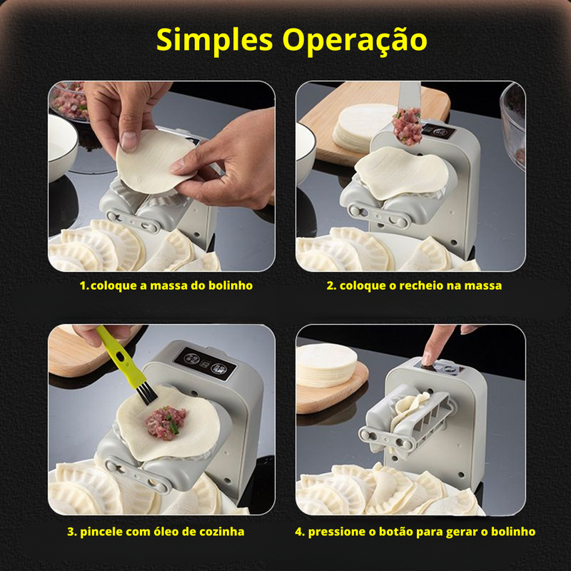 Máquina Prensa de Pasteizinhos