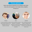 Nebulizador Médico para Inalação Oral e Nasal, Uso de Adultos e Crianças Uso Bateria, Sem Fio,  Carga Rápida Portátil e Tamanho Pequeno