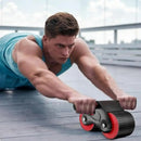 Rolo para Exercício Abdominal com Rebote Automático para Uso em Casa