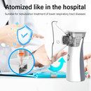 Nebulizador Médico para Inalação Oral e Nasal, Uso de Adultos e Crianças Uso Bateria, Sem Fio,  Carga Rápida Portátil e Tamanho Pequeno