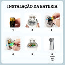 Nebulizador Médico para Inalação Oral e Nasal, Uso de Adultos e Crianças Uso Bateria, Sem Fio,  Carga Rápida Portátil e Tamanho Pequeno