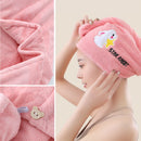 Toalha Mágica Pós Banho para Secar Cabelos