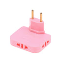 Extensão Plug Elétrica Adaptador 2 em 1 - Entrada Elétrica e USB - Ajustável 180º de Rotação