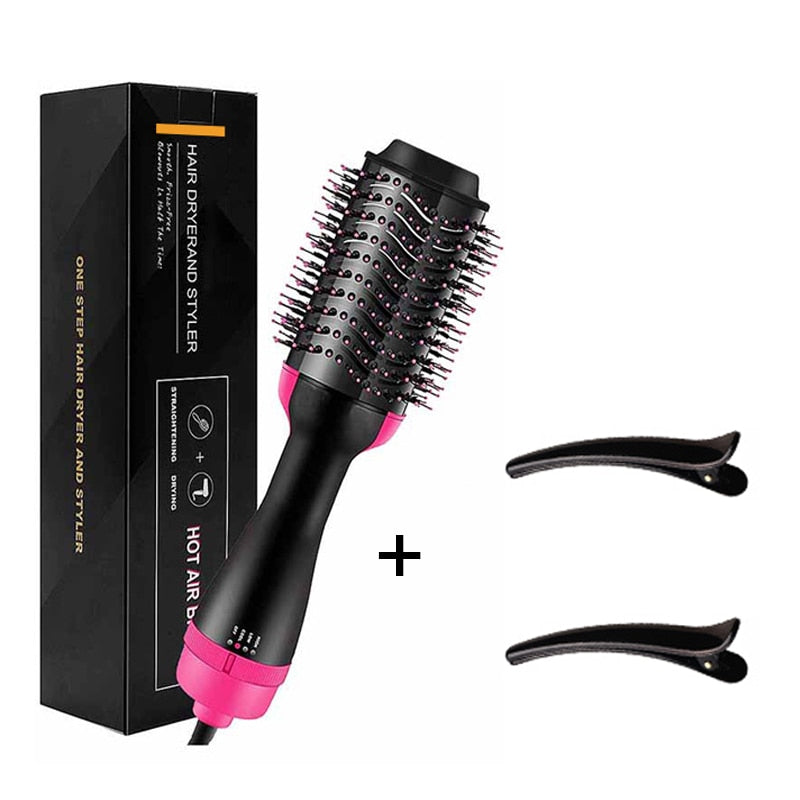 Escova de cabelo,  secadora com ar quente, multifuncional,  modeladora, volumizador,  alisador de cabelo