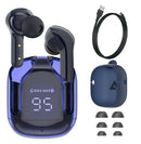 Fone De Ouvido Sem Fio, Fones De Ouvido Bluetooth 5.0, Esporte Gaming Headsets, Redução De Ruído Earbuds Com Microfone