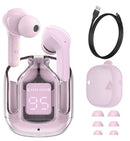 Fone De Ouvido Sem Fio, Fones De Ouvido Bluetooth 5.0, Esporte Gaming Headsets, Redução De Ruído Earbuds Com Microfone