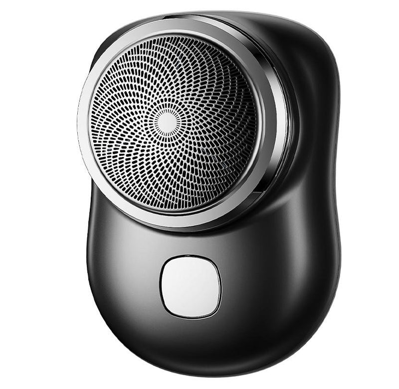 Mini Barbeador Elétrico Portátil, Carregador USB, Uso Dia a Dia e Viagens