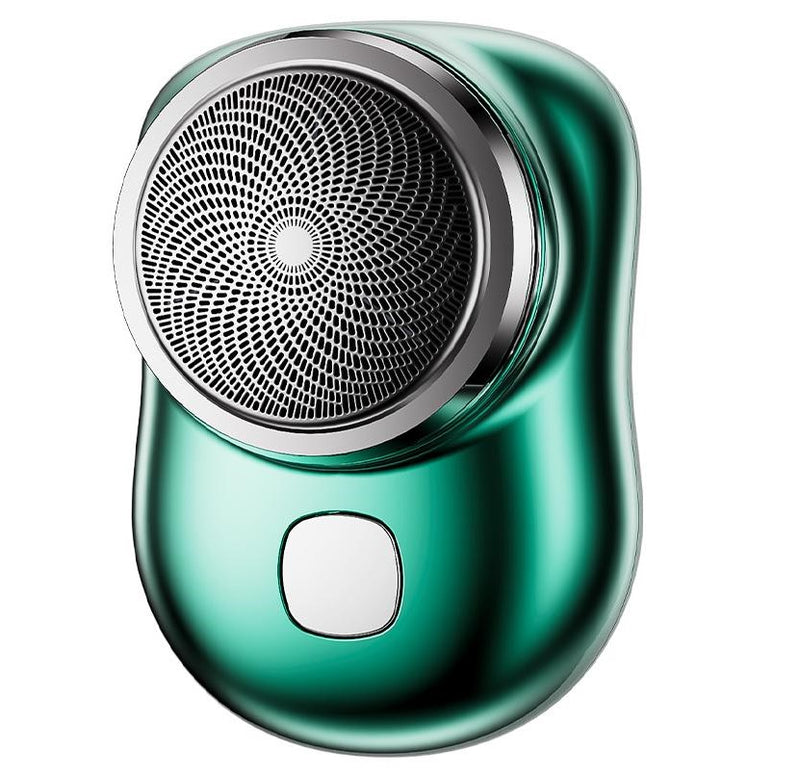 Mini Barbeador Elétrico Portátil, Carregador USB, Uso Dia a Dia e Viagens