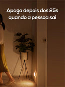 Luminária Led Easy Light, Com Sensor Automático,  Recarregável via USB