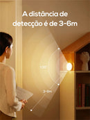 Luminária Led Easy Light, Com Sensor Automático,  Recarregável via USB