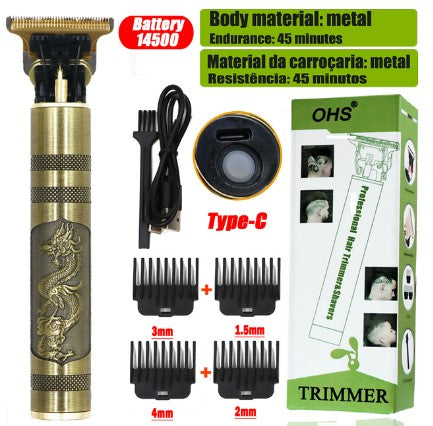 Shaved Máquina de Barbear e Cortar Cabelo no Estilo Profissional