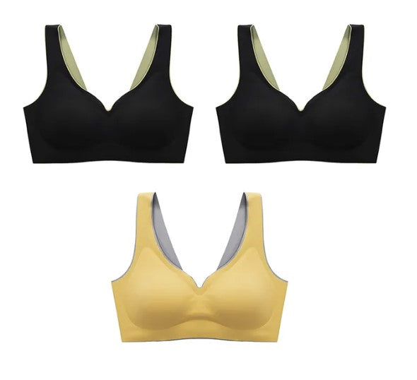Sutiã Sexy Seamless Comfort Kit 3 Unidades