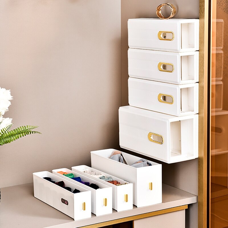 Caixa organizadora para meias,  roupa interior,  sutiã, cuecas, calcinhas.  laços e bijuterias