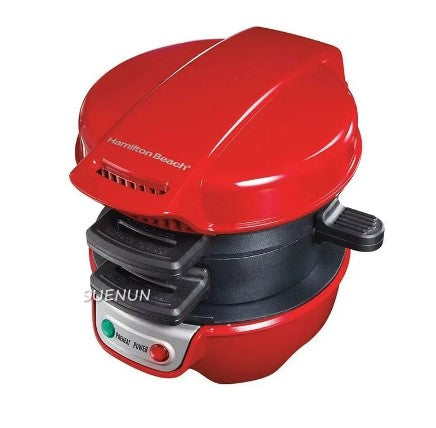 Sanduicheira Elétrica Portátil Rápido Preparo Sanduíches Rápidos e Deliciosos