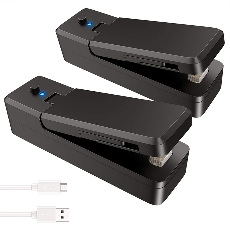 Mini Selador Portátil para Embalagem e Saco Plástico Carregável USB