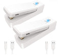 Mini Selador Portátil para Embalagem e Saco Plástico Carregável USB