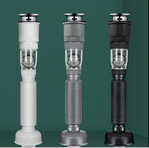 Sifão para Pia 360º para Instalação em  pias de Cozinhas e Banheiros