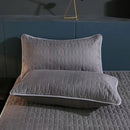 Capa Protetora Almofadada para Colchão ,à Prova D’Água, Durável, com Elástico, Tipo Capa de Cama / Lençol