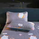 Capa Protetora Almofadada para Colchão ,à Prova D’Água, Durável, com Elástico, Tipo Capa de Cama / Lençol