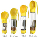 Garrafa de Água, Recipiente para Ração, Porta Sacola e Pazinha para Coleta de Fezes, É um 3em1 para seu cão