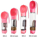 Garrafa de Água, Recipiente para Ração, Porta Sacola e Pazinha para Coleta de Fezes, É um 3em1 para seu cão