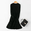 Vestido Longo SkinDress Tricô Poliéster Viscose