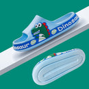 Chinelo Infantil Macio Dinossauro Super Confortável e Seguro Contra Escorregões