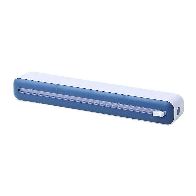 Suporte Com Cortador de Filme Plástico Controle Deslizando Bi-Direcional