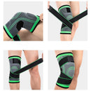 Joelheira Compressão e Proteção Ajustável Fitness Cross