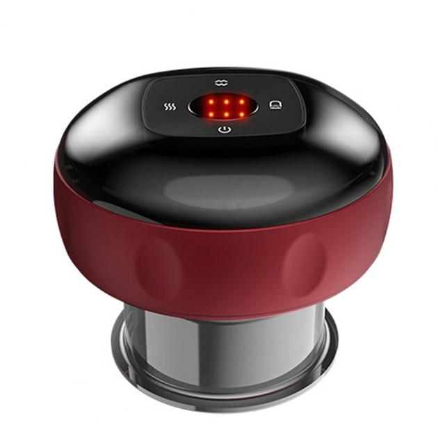 Massageador Elétrico Portátil Com Ventosa