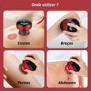 Massageador Elétrico Portátil Com Ventosa