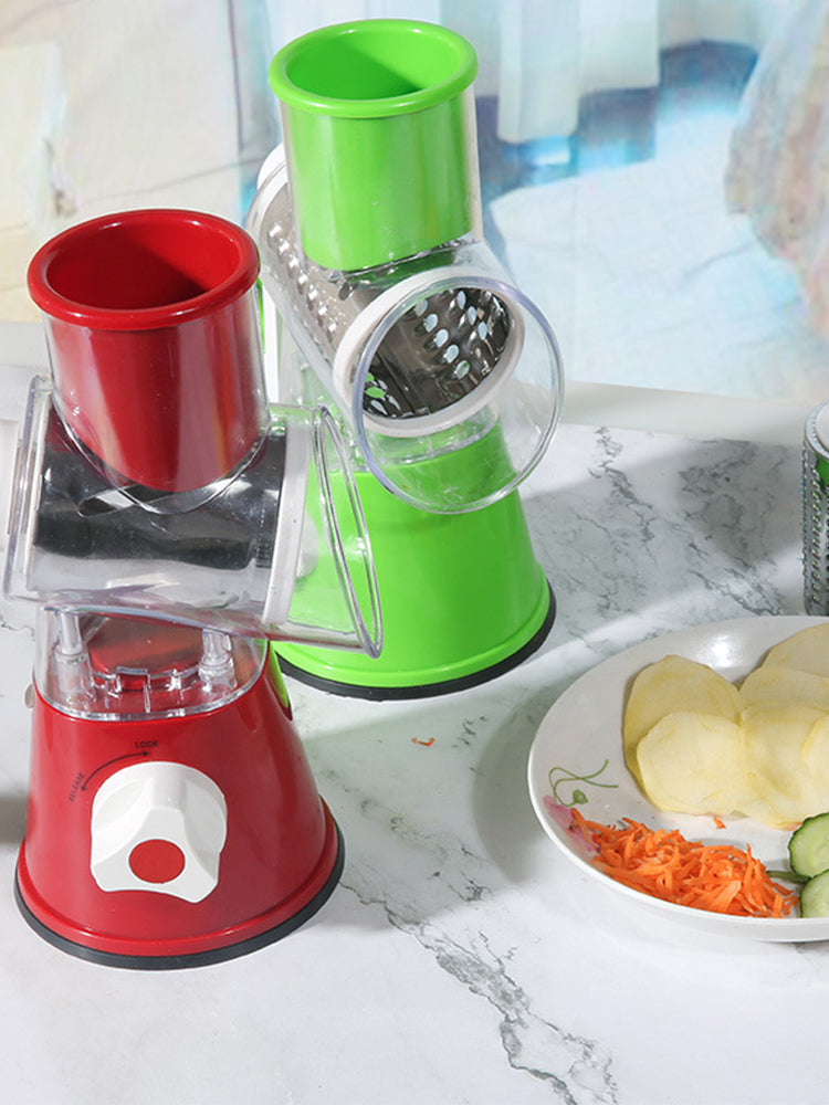 Ralador3em1 - Rale Legumes, Verduras e Frutas de Forma Fácil e Prática